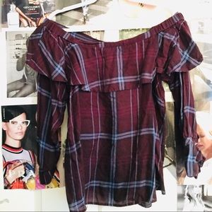 Off the shoulder Loft Top